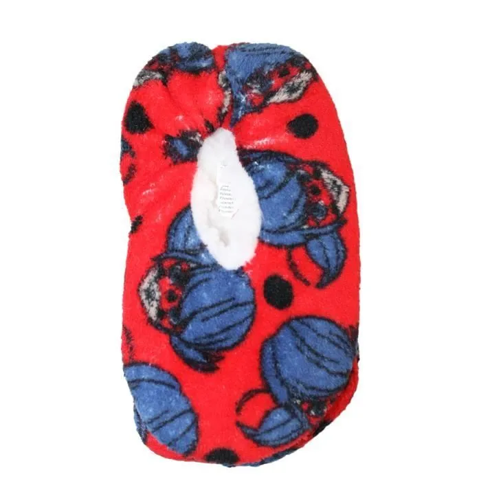 Chaussons - MIRACULOUS - Ladybug - Rouge et Bleu - Polyester - Enfant-0