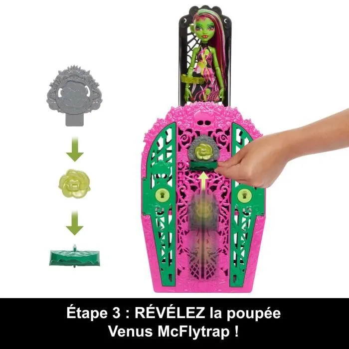 MONSTER HIGH Coffret Monstrueux Secrets Venus McFlytrap - Monster High - HYT75-2