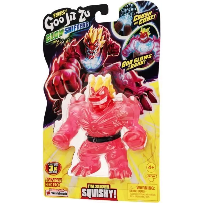 Figurines 11cm Glow Shifters - MOOSE TOYS - GOO JIT ZU Saison 5 - Pour Enfant de 4 ans et plus - Garantie 2 ans - Modèle aléatoire-6
