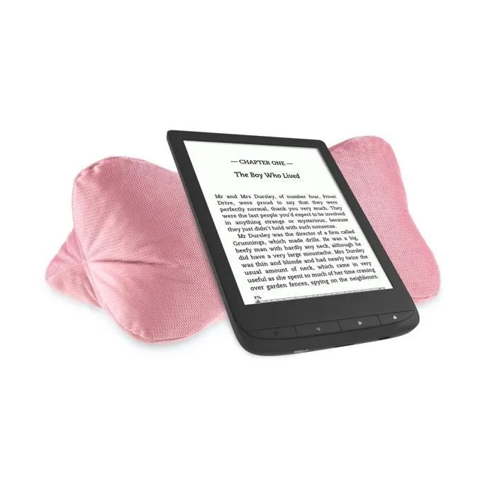 Serre-livres lecture oreiller lecture os 16x40 cm - Velorus oreiller livre oreiller pour lit lavable aide à la lecture Rose sale-0