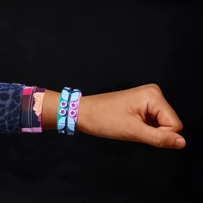 LEGO® DOTS 41934 Les bracelets Lumière étoilée Bracelet enfants à faire soi même, loisir créatif DIY, Bijoux pour enfant-2
