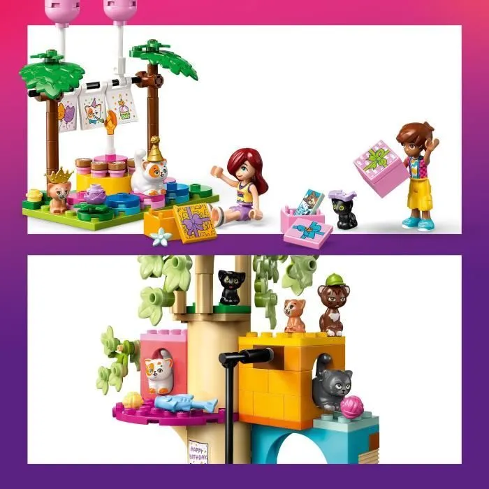 LEGO Friends 42666 La Fête d’Anniversaire et l’Arbre à Chats - Jeu pour Fille dès 6 Ans-3