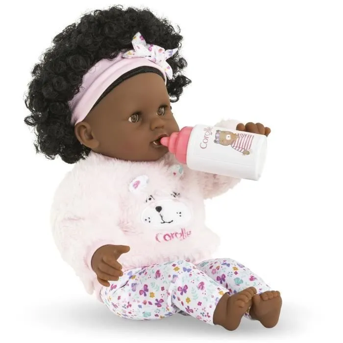 Poupon - Corolle - Bébé Calin Caroline - 30 cm - Corps souple - Accessoires inclus-6