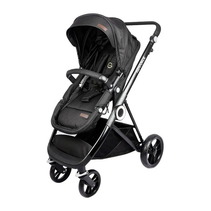 Trio Poussette transformable + Coque + Base Isofix I-Size I-Leo Noir - 0m+-2