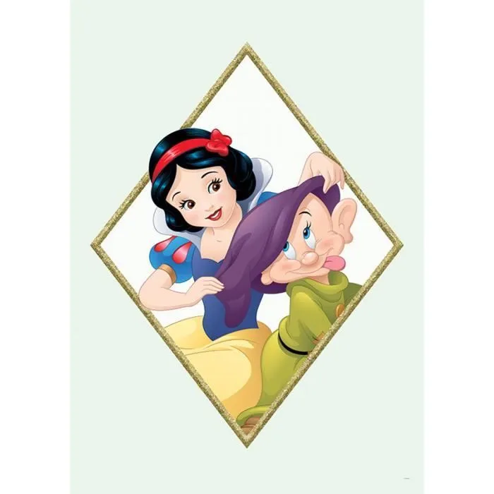 Poster Disney Blanche neige - Portrait de Blanche-Neige 50 cm x 70 cm-0