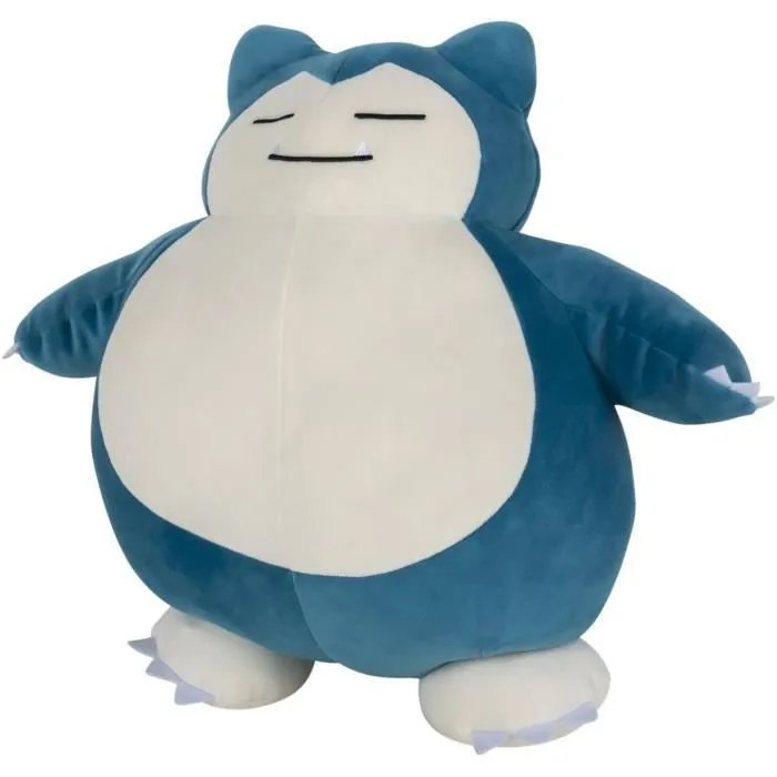 Peluche - BANDAI - Pokémon Ronflex (Snorlax) - 40 cm, douce et moelleuse-2