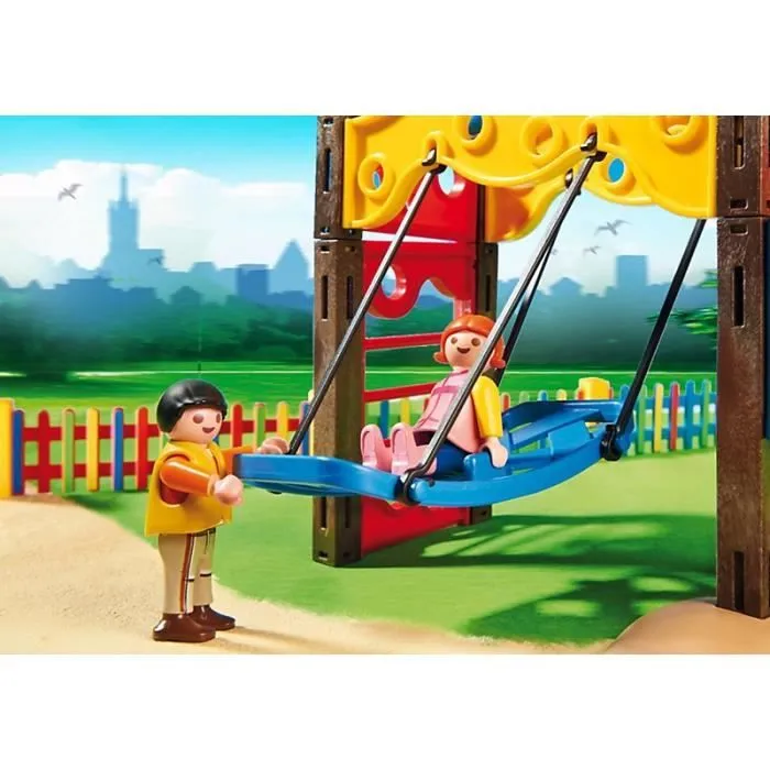 PLAYMOBIL 5568 - City Life - Square pour Enfants avec Jeux-3