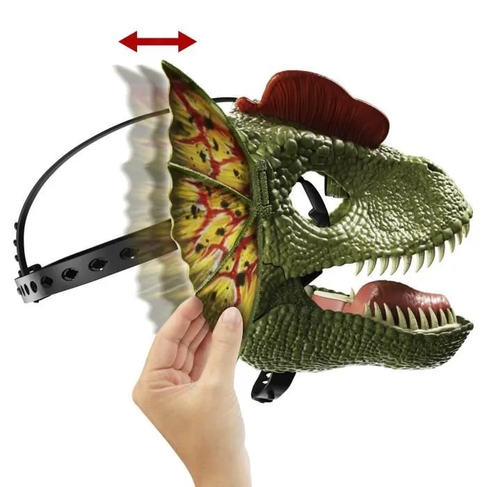 JURASSIC WORLD masque Dilophosaurus Lanceur De Venin HXF55-6