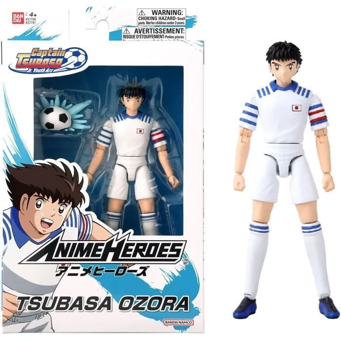 BANDAI - Anime Heroes - Captain Tsubasa - Figurine Anime Heroes 17 cm - Tsubasa Ozora - 37791-0