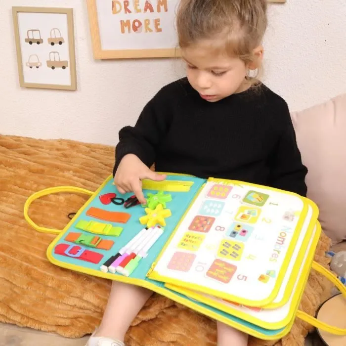 Pochette d'Activitées - Montessori - JADE - Jeu Educatif - Voyage - Sensoriel - Jeu Pour Enfant - Design Français-4