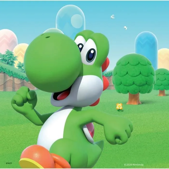 Puzzles 3x49 pièces Super Mario, Puzzle Enfant, Dès 5 ans, 05186, Ravensburger-1