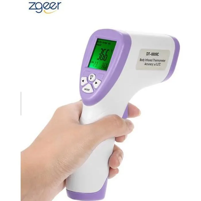 Thermomètre Numérique Médical, Thermomètre Infrarouge Professional Pour le Bébé, les Adultes et L'objet, Approuvé par la CE et la FD