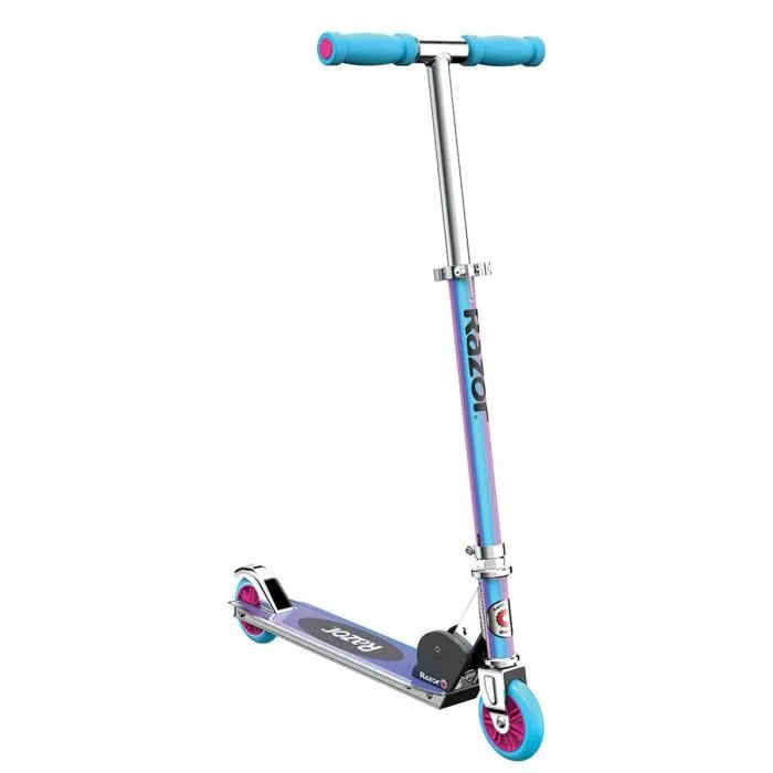 Trottinette - Razor - A Holographic Edition Spéciale - Bleu/Rose - Aluminium - 2 roues-0