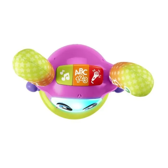 Fisher-Price-DJ le Robot Danseur à Rebond-Jouet d’éveil en français HRX19-2