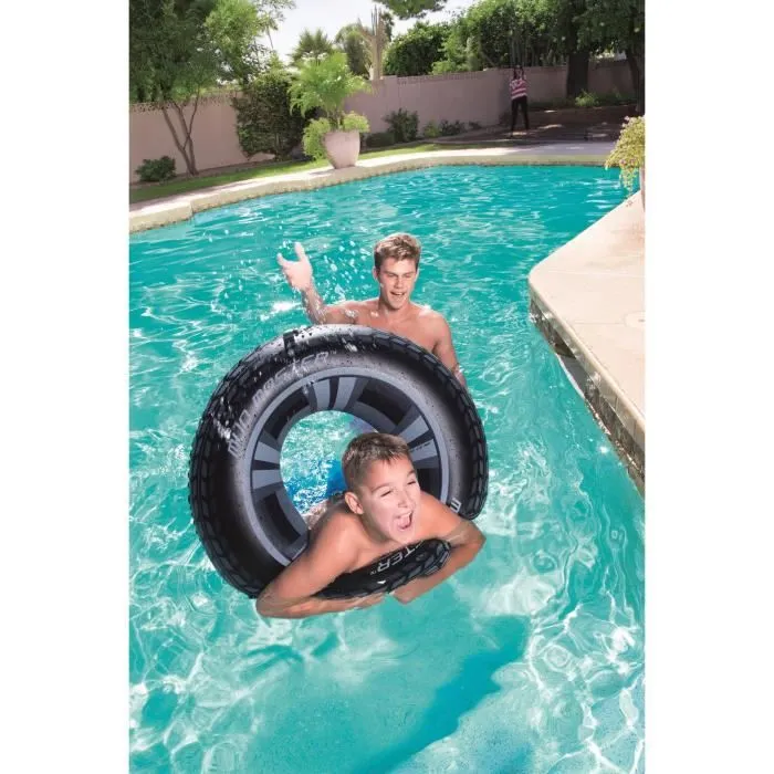Bouée pneu - BESTWAY - Ø 91 cm - PVC - Mixte - Extérieur-1
