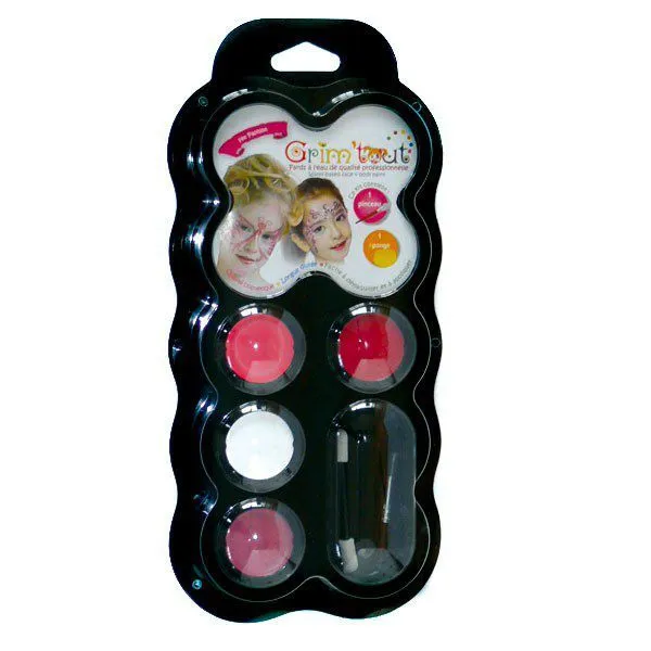 Palette Maquillage GRIM'TOUT La Fée Papillon - Enfant - Noir - Sans Parfum - Fabrication Européenne-0