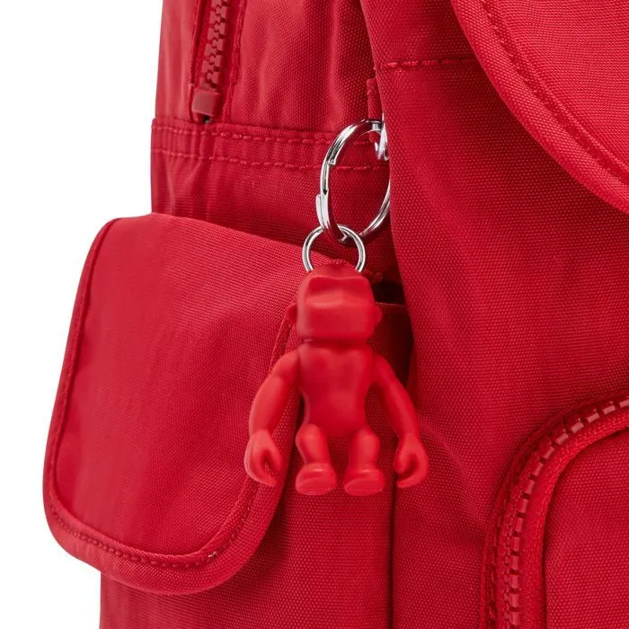 Sac à dos - Kipling - Basic City Pack Mini - Rouge - 23x27x12 cm - 500g-4