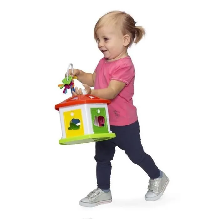 CHICCO Trieur de formes Cottage des Animaux 3 en 1-1