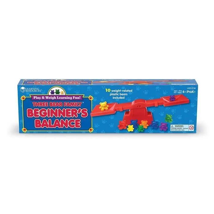 Learning Resources Balance Pour Débutants The Original Three Bear Family De - LER0740-0