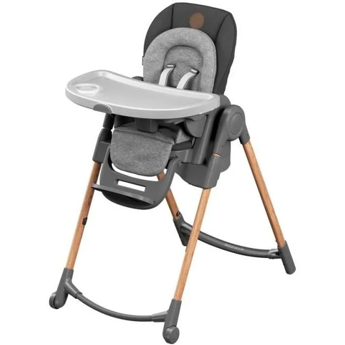 MAXI-COSI Minla Chaise haute évolutive - De la naissance à 6 ans - Essential Graphite-0
