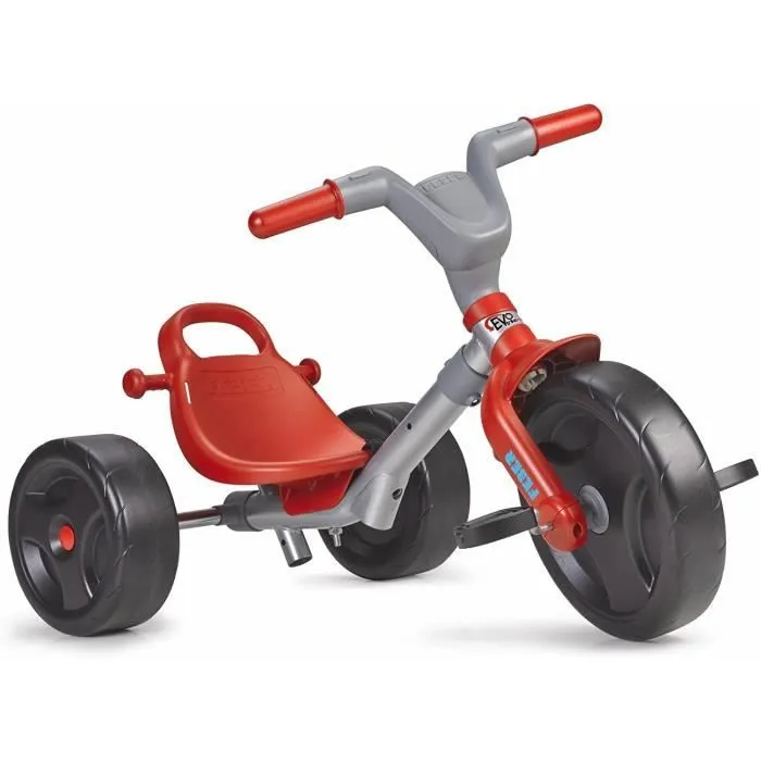 Tricycle évolutif 3 en 1 - FEBER - Rouge - Canne parentale réglable - Mixte - 12 à 36 mois-7