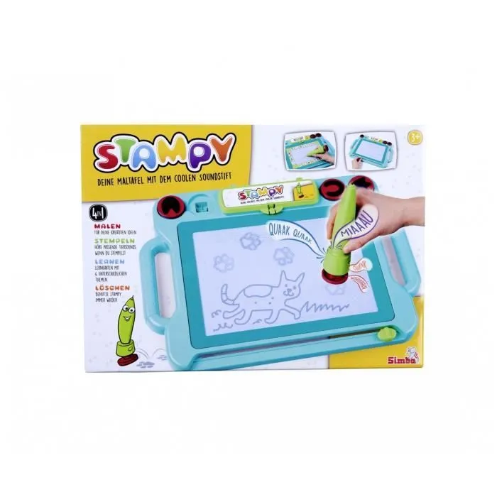 Tableau à colorier - Simba Toys - Stampy - Avec stylo sonore - 25 x 17 cm - À partir de 3 ans-2