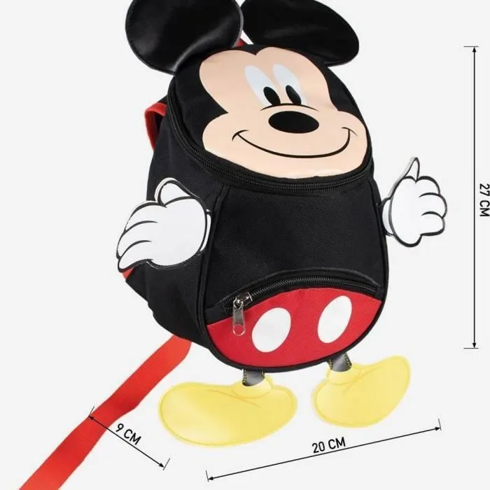 Sac à dos enfant Mickey Mouse black (9 x 20 x 27 cm) - Mickey Mouse-1