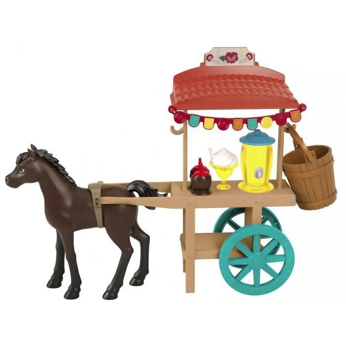 Set de jeu - Spirit - Snack Trolley - 7 pièces - Multicolore - À partir de 3 ans-0