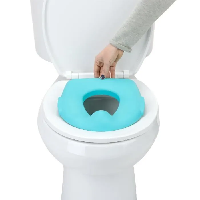 BABY EINSTEIN Mini Toilette enfant avec Réducteur de Toilette inclus, Chasse d'eau musicale-4