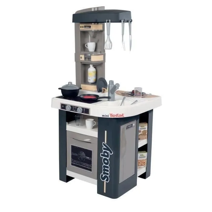 Cuisine Tefal Studio pour enfants - Smoby - 27 accessoires inclus-0