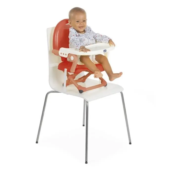 CHICCO Rehausseur Pocket Snack - Poppy red-3