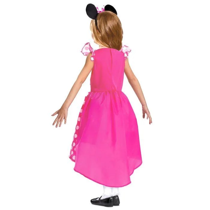 Déguisement Enfant Carnaval Rose Minnie Mouse - DISGUISE - 109-123 cm 5-6 Ans-1