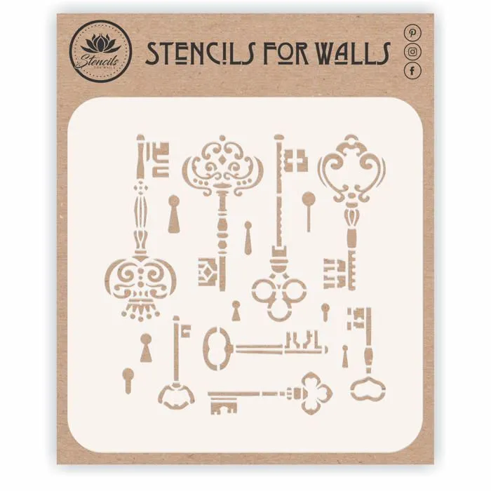Jeu de coloriage - dessin - pochoir Stencil company - GB-AD3146M-0