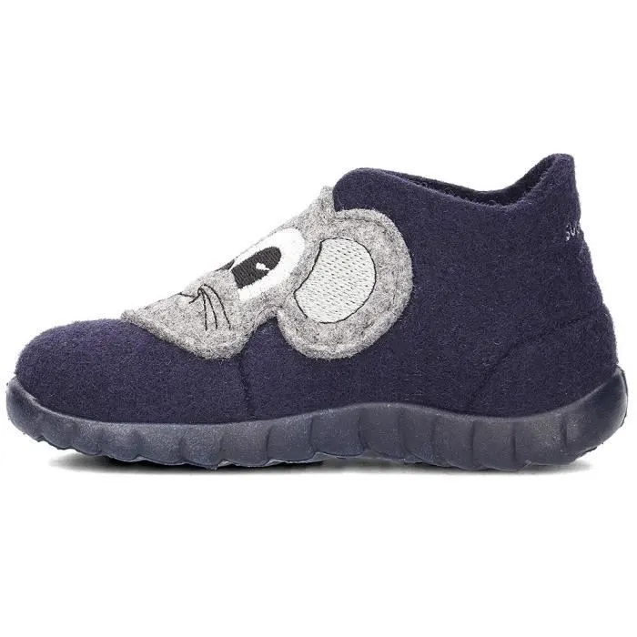 Chausson bébé - Superfit - Happy - Bleu marine - Mixte - Conçus pour petits pieds-3
