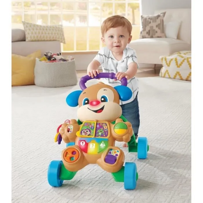 Fisher-Price Trotteur Premiers Pas Jouet interactif-1