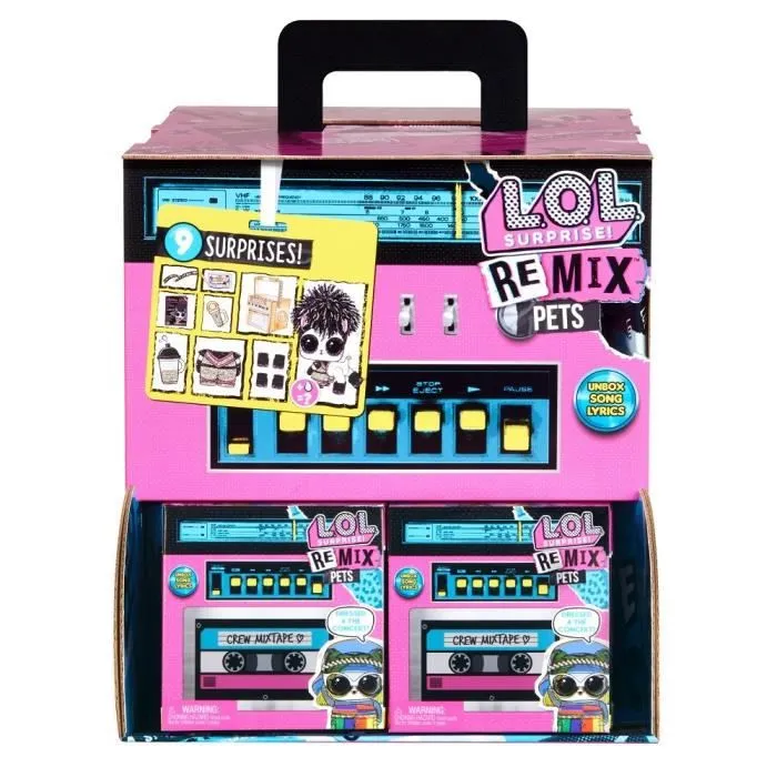 L.O.L. Surprise - Pets Remix - Coffret original avec 1 Pets, des surprises et une chanson - Modèle aléatoire-1