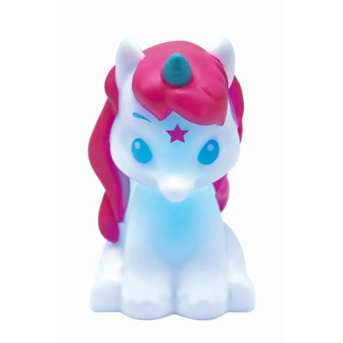 Veilleuse en 3D avec variation de couleurs design Licorne Approx. 13cm-0