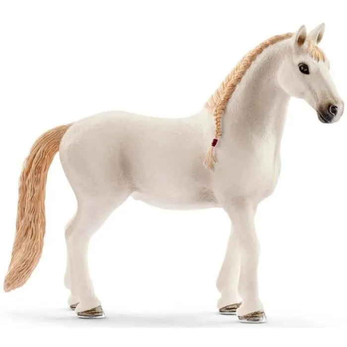 Box avec jument Lusitanienne, coffret schleich avec 12 éléments dont 1 cheval schleich inclus, coffret figurines pour enfants dès 5-2