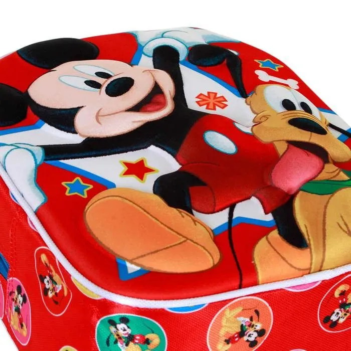 Sac à Dos 3D Elite - Disney Mickey Mouse Star - Multicolore - Taille Unique-3