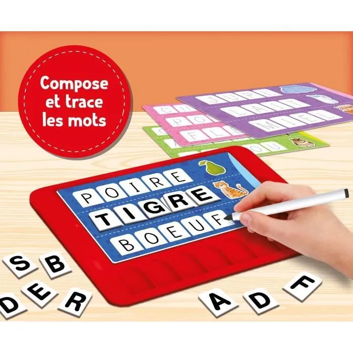 Jeu éducatif - LISCIANI - Carotina - Stylo parlant - Grand jeu vocabulaire - Alphabet interactif - Dès 3 ans-3