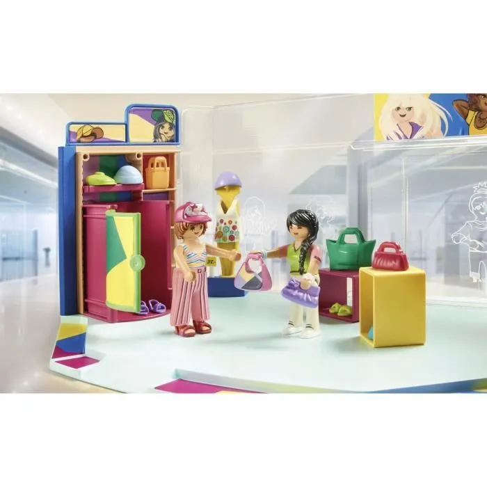 PLAYMOBIL 71534 Boutique de vêtements, My Life Le shopping, 76 pièces, Dès 4 ans-3