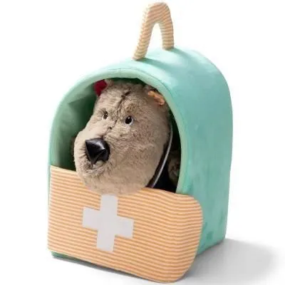 Jouet en peluche - LILLIPUTIENS - César chez le vétérinaire - Enfant - Mixte-3