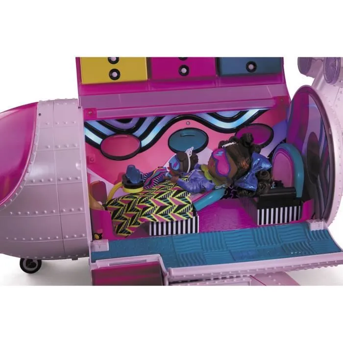 L.O.L. Surprise OMG - Avion Rouge et Blanc - Coffret de Jeux, Accessoires et Poupées pour Enfant-6