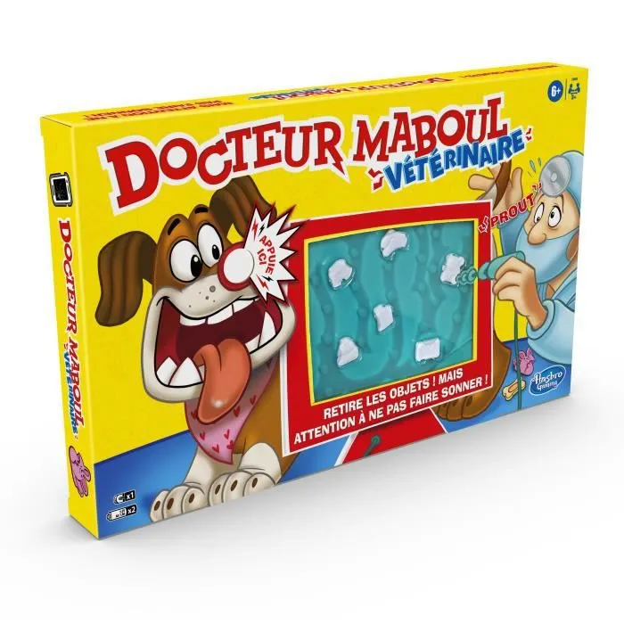 DOCTEUR MABOUL - Vétérinaire - Jeu de plateau pour enfants dès 6 ans-1