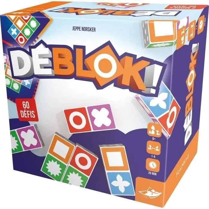 FoxMind | Déblok ! | Jeu de société | À partir de 6 ans | 1 à 4 joueurs | 20 minutes-3