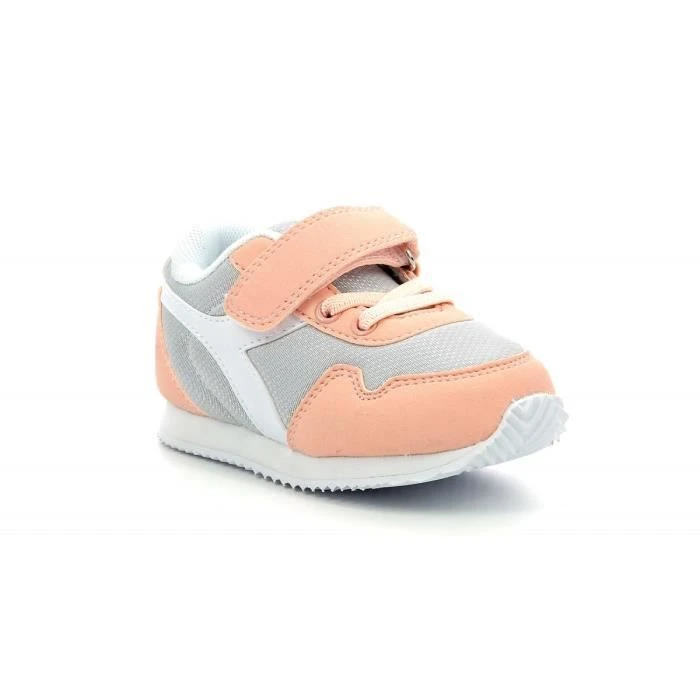 DIADORA Baskets basses Simple Run Td Rose Mixte-1
