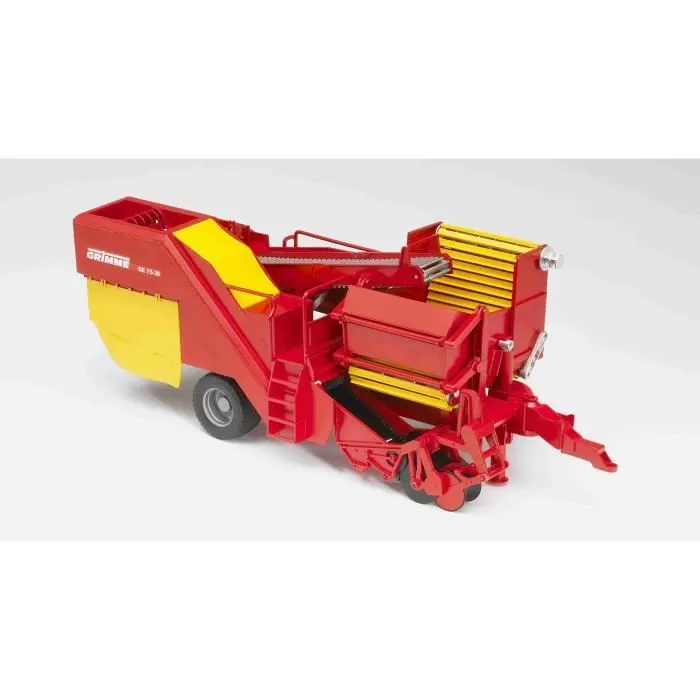 Arracheuse de pommes de terre Grimme SE75-30 - BRUDER - Réglable en hauteur - Tapis roulant et manivelle-3