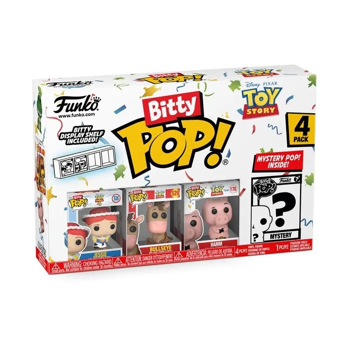 Figurines Funko Bitty Pop - Funko - Toy Story Jessie - Pack de 4 - Haute qualité - Garantie 2 ans-1