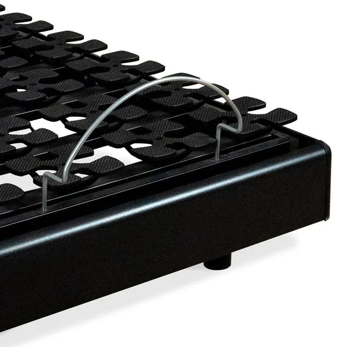 Ensemble Matelas + Sommier - SUPERFLEX - 90x190 cm - Électrique - Mémoire de forme - Noir-5