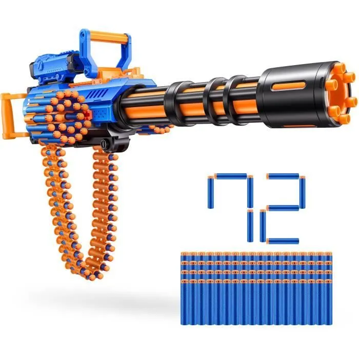 Pistolet sur trépied - ZURU XSHOT - Motorized Rage Fire - 72 fléchettes-5